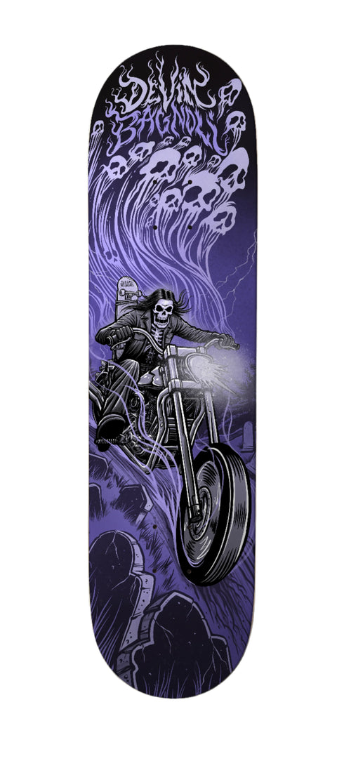 Techne - Devin Bagnoli Death Rider Deck (8.5") *SALE